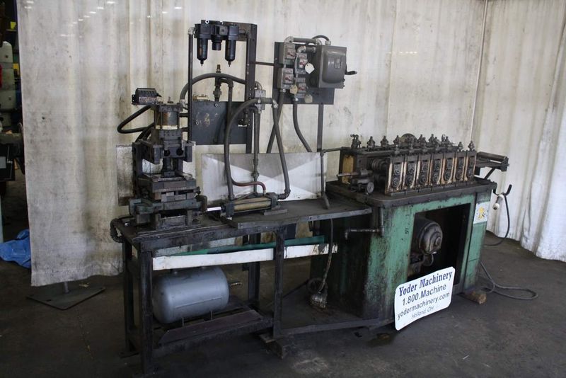 7 STAND X 1-1/4' MAPLEWOOD ROLLFORMER & CUTOFF: STOCK 67742