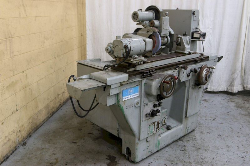 10' X 20' BROWN & SHARP MODEL #1020U CYLNDRICAL GRINDER: STOCK 70522