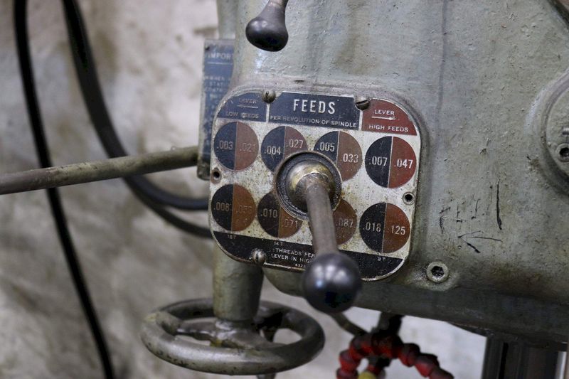 5' X 13' AMERICAN RADIAL DRILL: STOCK #71447