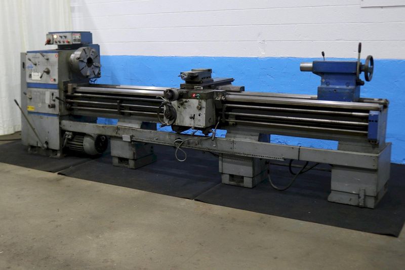 24" X 120" POLAMCO ENGINE LATHE: STOCK #73233