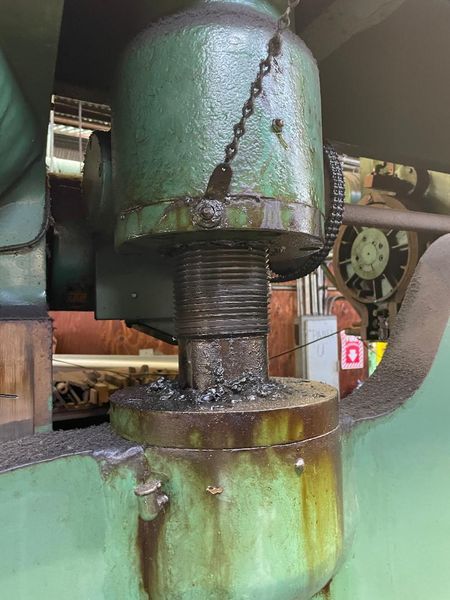 375 Ton x 10ft Chicago Model 606-D Mechanical Press Brake
