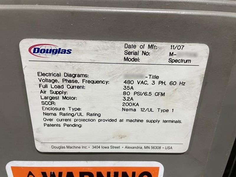 Douglas Spectrum Cartoner / Multipacker.