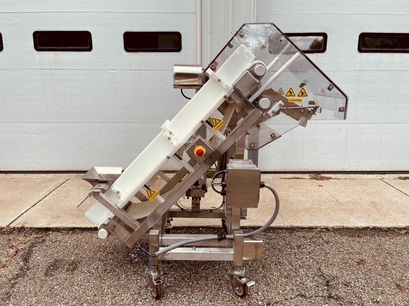 Safeline Mettler Toledo 48” Stainless Steel Incline Conveyor