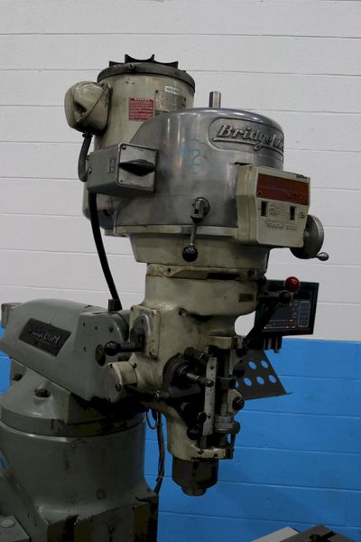 2 HP BRIDGEPORT SERIES II VERTICAL MILL:  STOCK #73738