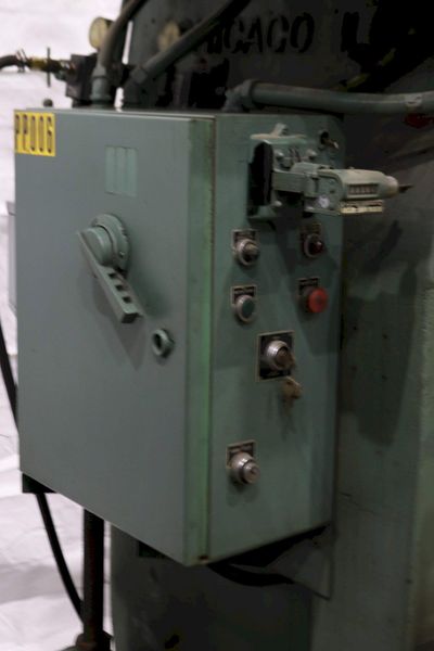 110 TON ROUSSELLE OBI SINGLE CRANK BACK GEARED PRESS: STOCK #73612