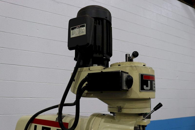1-1/2 HP JET  MODEL JVM 8363 RAM TYPE VERTICAL MILL: STOCK #73603