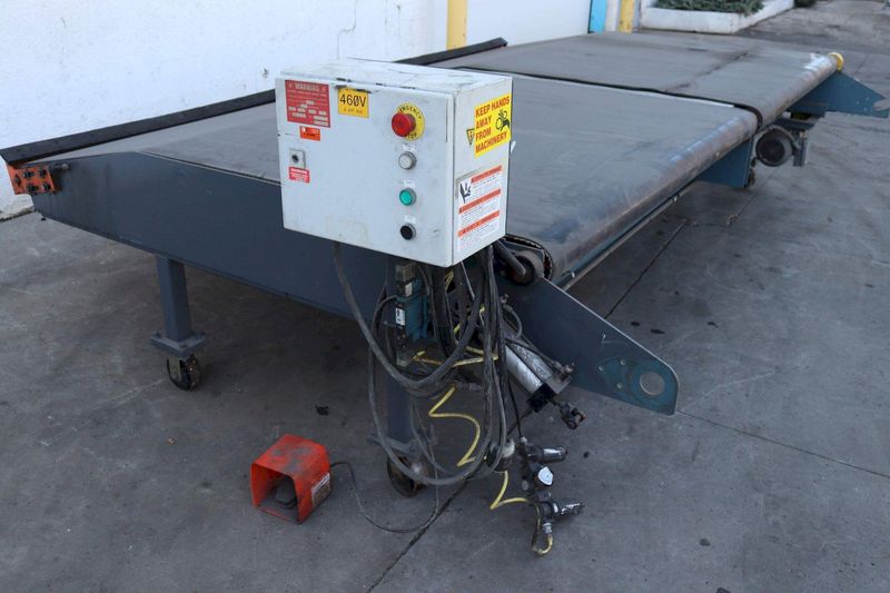 12' METAL CENTER SYSTEM SHEAR CONVEYOR: STOCK #73039