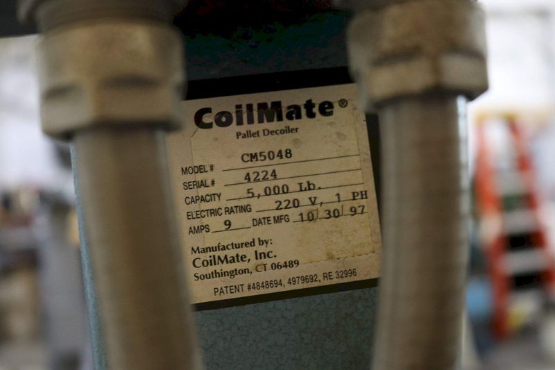 5000 LBS X 48" COIL MATE PALLET DECOILER STOCK: 72983