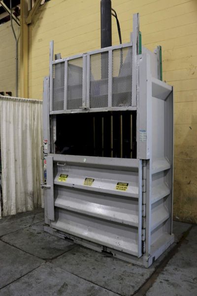 60' X 30' SP INDUSTRIES VB 60-E VERTICAL CARD BOARD BALER: STK 72954