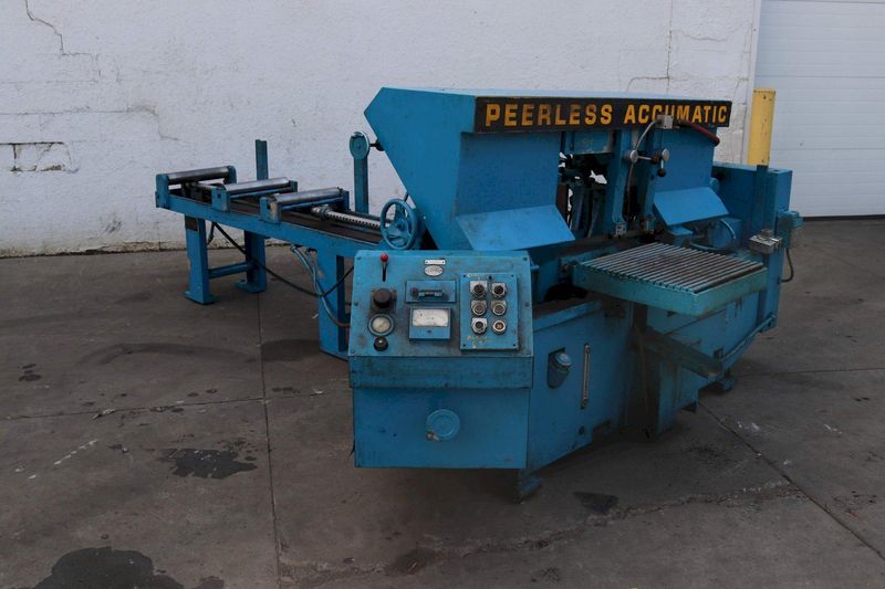 12" X 16" PEERLESS MODEL #1400 HORIZONTAL BAND SAW: STOCK #72937