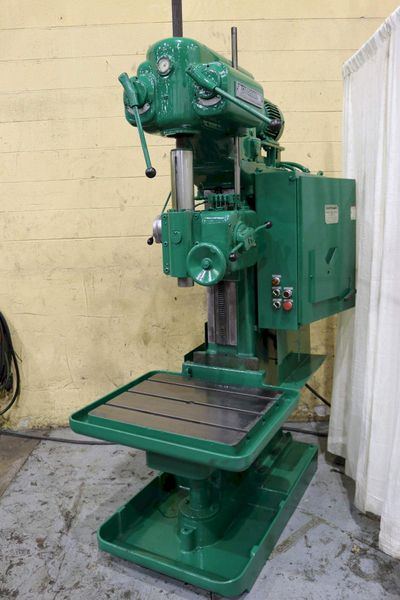 30" CLEERMAN SINGLE SPINDLE DRILL PRESS: STOCK # 72805