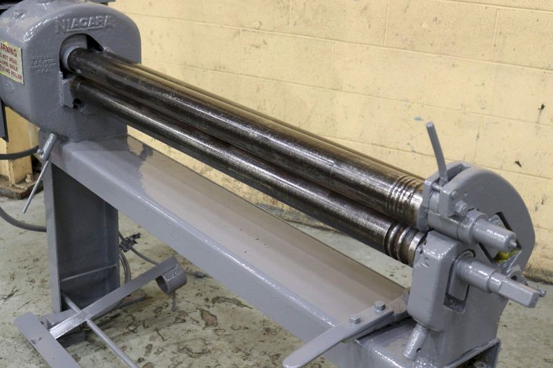 4' X 16 GA NIAGARA PLATE ROLL: STOCK #72659