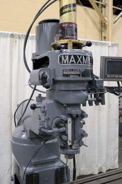 1-1/2 HP MAXMILL VERTICAL RAM TYPE MILL: STOCK #72641