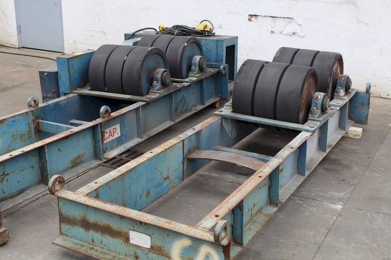 120 TON SET OF JOE FULLER TANK TURNING ROLL: STOCK #72277