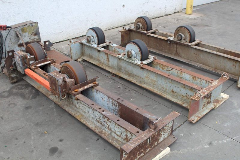 15 TON ARONSON TANK TURNING ROLLS: STOCK #72251