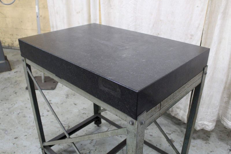 36" X 24" X 4-1/2" GRANITE SURFACE PLATE : STOCK #72149