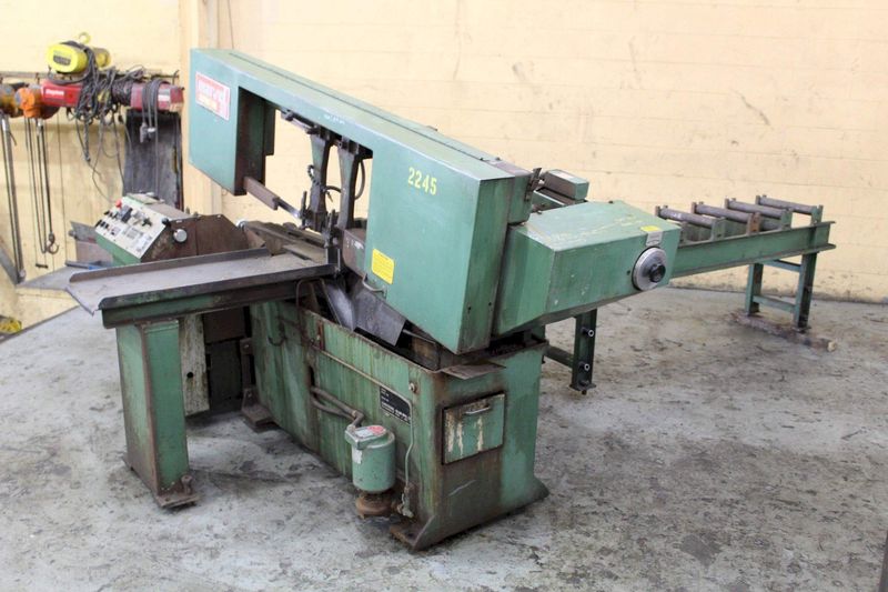 13' X 13' MARVEL MODEL #13A AUTOMATIC HORIZONTAL BANDSAW: STOCK #71723