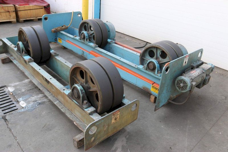 15 TON UNIQUE MODEL POWERED TANK ROLLS: STOCK #70841