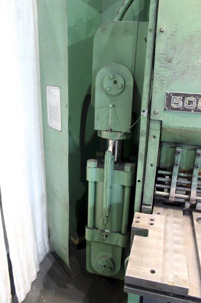 10 X 1/2 CINCINNATI 1999 MODEL #500HS10 HYDRAULIC SHEAR: STOCK #69768