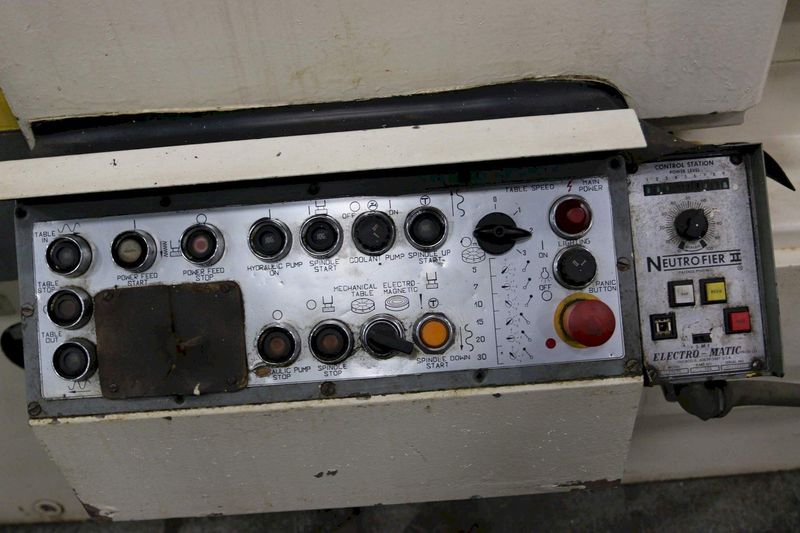 40" JOTES ROTARY SURFACE GRINDER: STOCK #64252