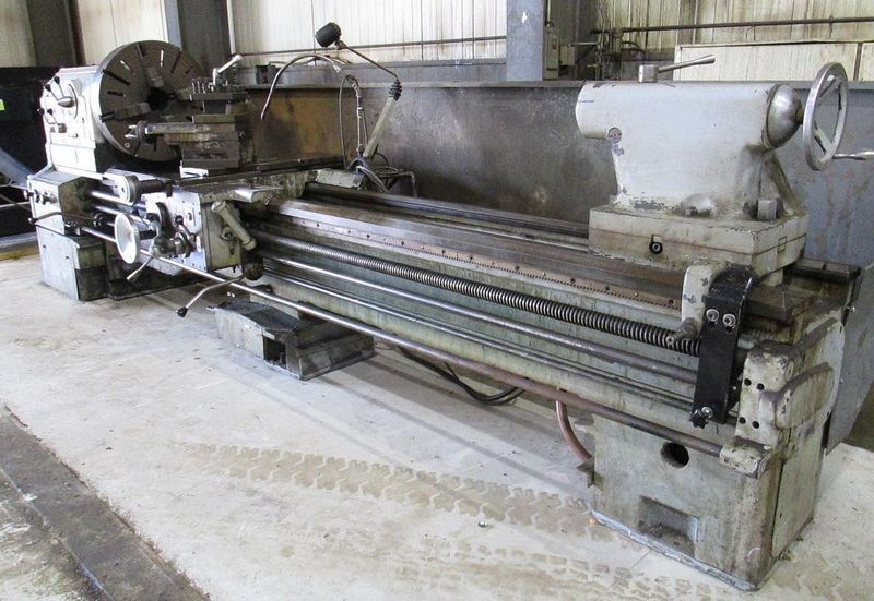 32" X 96" AJAX GAP BED ENGINE LATHE: STOCK #62346