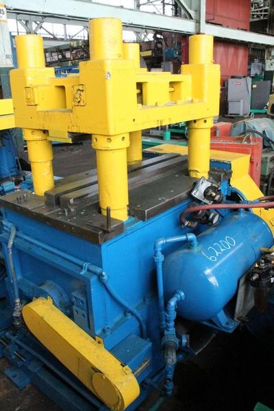 50 TON ALPHA 4 POST CUTOFF PRESS: STOCK 62200