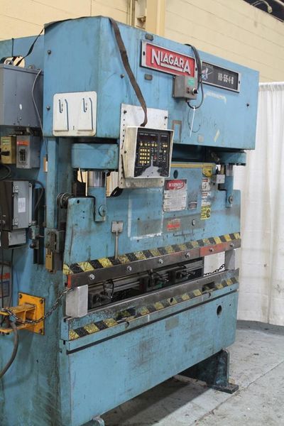 55 TON X 6' NIAGARA HYDRAULIC PRESS BRAKE: STOCK #61950