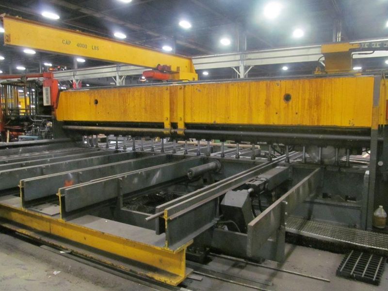20'6" X 6" THICK INGERSOLL FERROUS PLATE SAW: STOCK # 61815