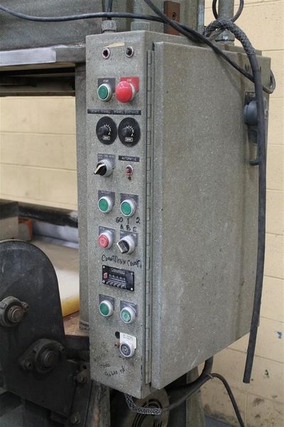 25 TON HERMAN SCHWABE MODEL #ATH TRAVELING HEAD PRESS: STOCK #58222