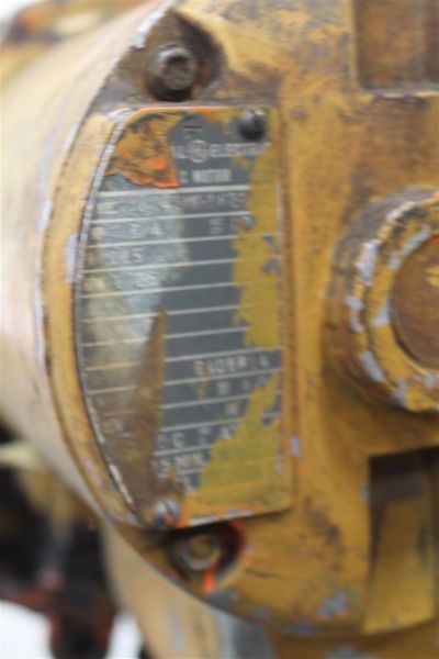 1000 LB YALE SINGLE PHASE CHAIN HOIST:  STOCK #57861