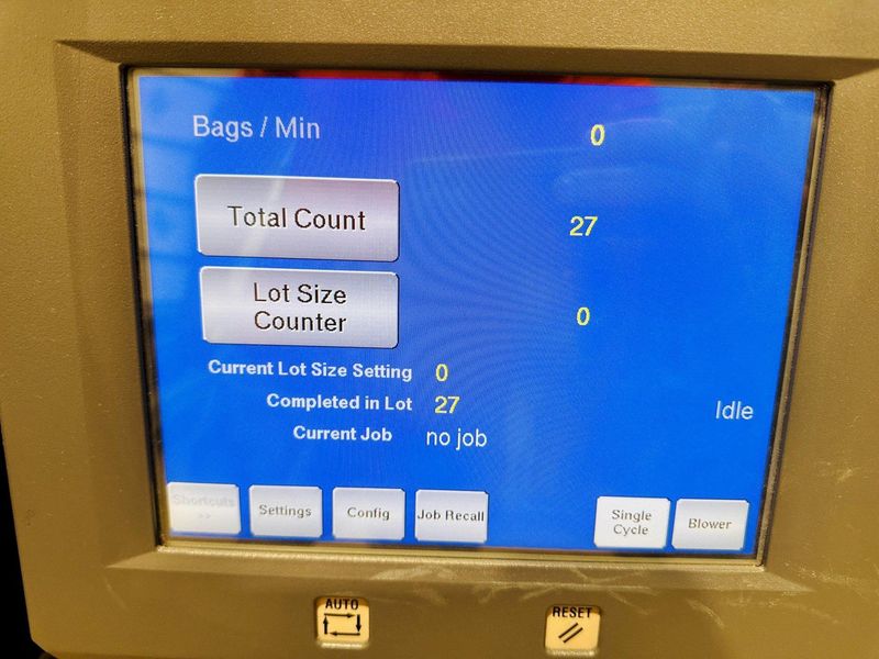 Autobag AB180 w/PI-412C Printer Bagger System