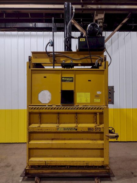 HARMONY MODEL #M60STD DOWNSTROKE HYDRAULIC BALER: STOCK #18796