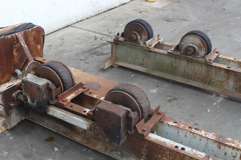 10 TON ARONSON TANK TURNING ROLLS: STOCK #72253