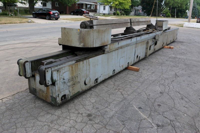 14' HANCHETT 75 HP KNIFE, SHEAR BLADE, & FACE HORIZONTAL ROTARY GRINDER: STOCK #70383