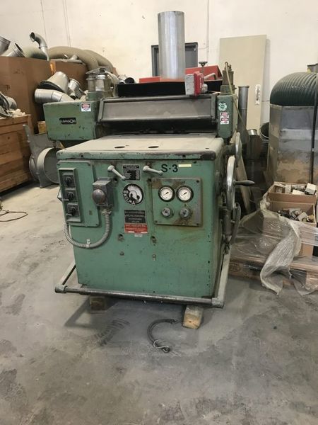 Helma CF 40 Dual Shaper Spindle Profile Copy Machine Arch Moulder
