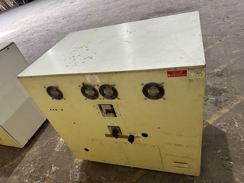 50 KVA CONTROLLED POWER COMPANY MODEL #8DNX-50K-7-A POWER VOLTAGE REGULATOR: STOCK #19844