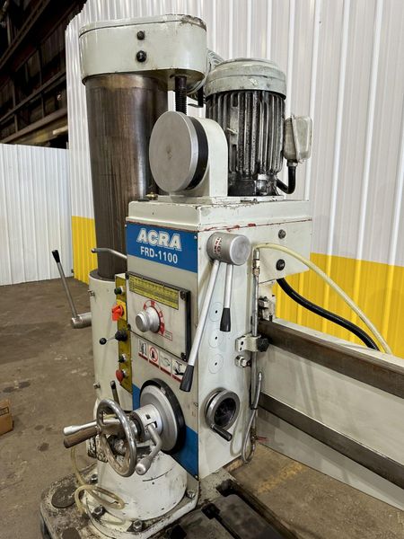3' X 11" ACRA MODEL #FRD-1100 RADIAL DRILL: STOCK #19811