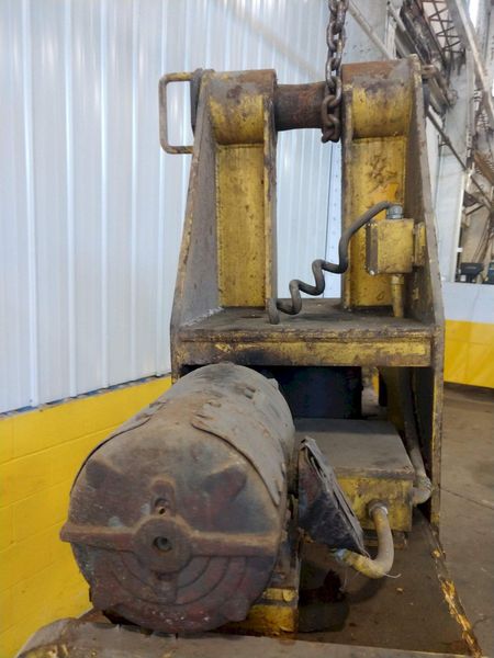 35,000 LB 17.5 TON X 17" TO 69" X 60"  OD BRADLEY CRANE MOTORIZED COIL GRAB: STOCK 13226