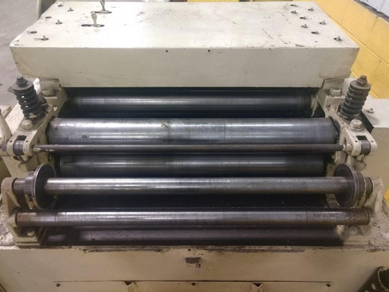 30" X .078" LITTELL MODEL #432-7PD 7 ROLL CONTINOUS STRIP STRAIGHTENER: STOCK #14129