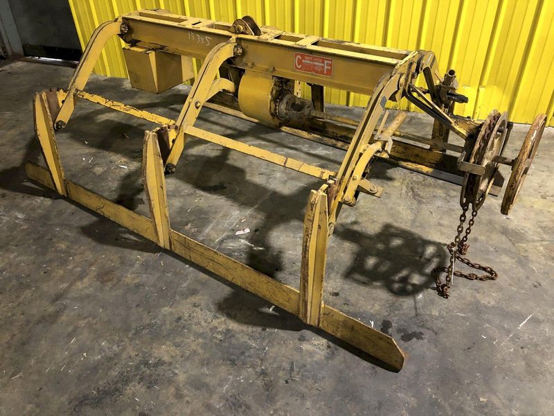10,000 LB X 96" X 20"-48" ADJUSTABLE  CULLEN FRIESTEDT C F PARALLELOGRAM SHEET LIFTER: STOCK 153