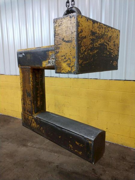 20,000 LB 10 TON x 36' CADY COIL LIFTING C HOOK: STOCK #14592