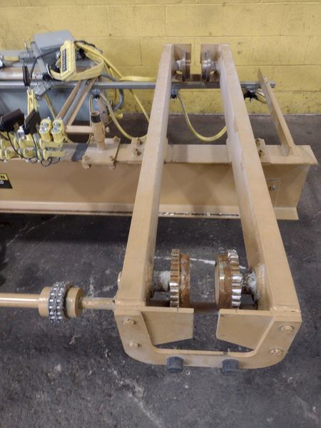 2 TON X 13' CONTRX CRANES / R&M HOIST UNDERSLUNG BRIDGE CRANE: STOCK #16541