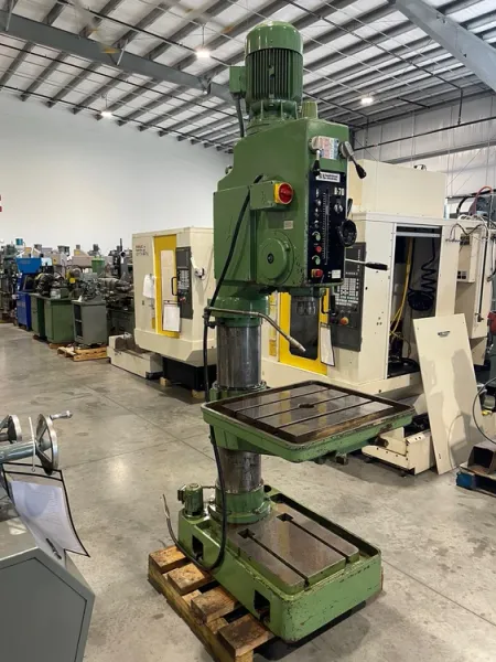 IBARMIA B-70  31-1/2” Geared Head Drill Press & Power Down Feed #7013