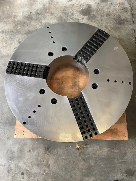 45" CUSHMAN 3 JAW CHUCK STEEL 15-1/2" Bore A2-20 USA #6087