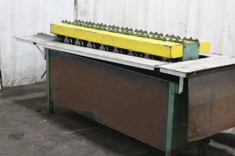 9 STAND X 1.75' ARBOR CLINTON DOUBLE SIDE ROLLFORMER: STOCK #65861
