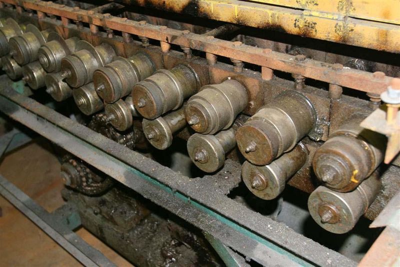 12 STATION ENGEL CAP RAIL AND S LOCK ROLLFORMER: STOCK #16861