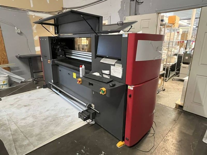 EFI H1625 LED Flatbed/Roll-fed UV Wide Format Printer