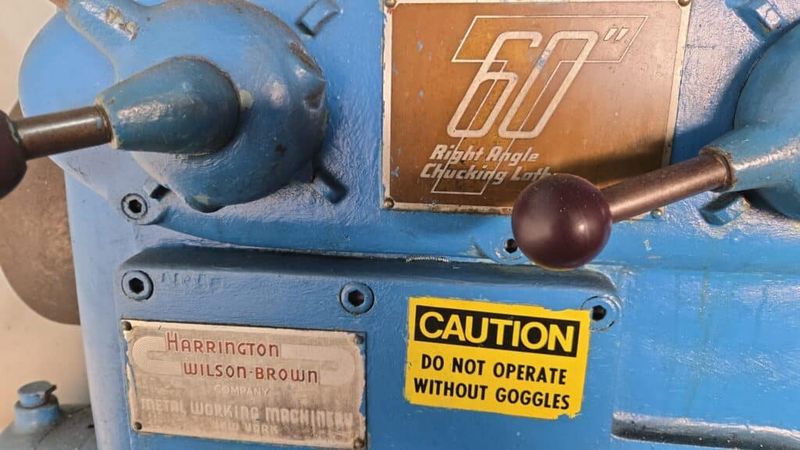 Lodge & Shipley T60 60″ Right Angle Lathe