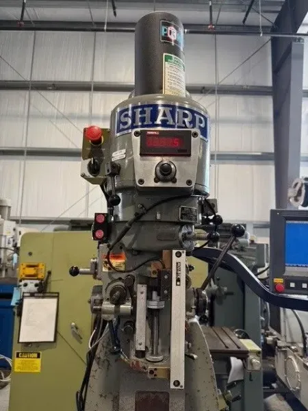 SHARP HMV CNC Vertical Milling Machine MILPWR #7410