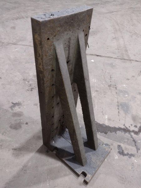 15" X 20" X 42" SET OF (2) ANGLE PLATES: STOCK #18299